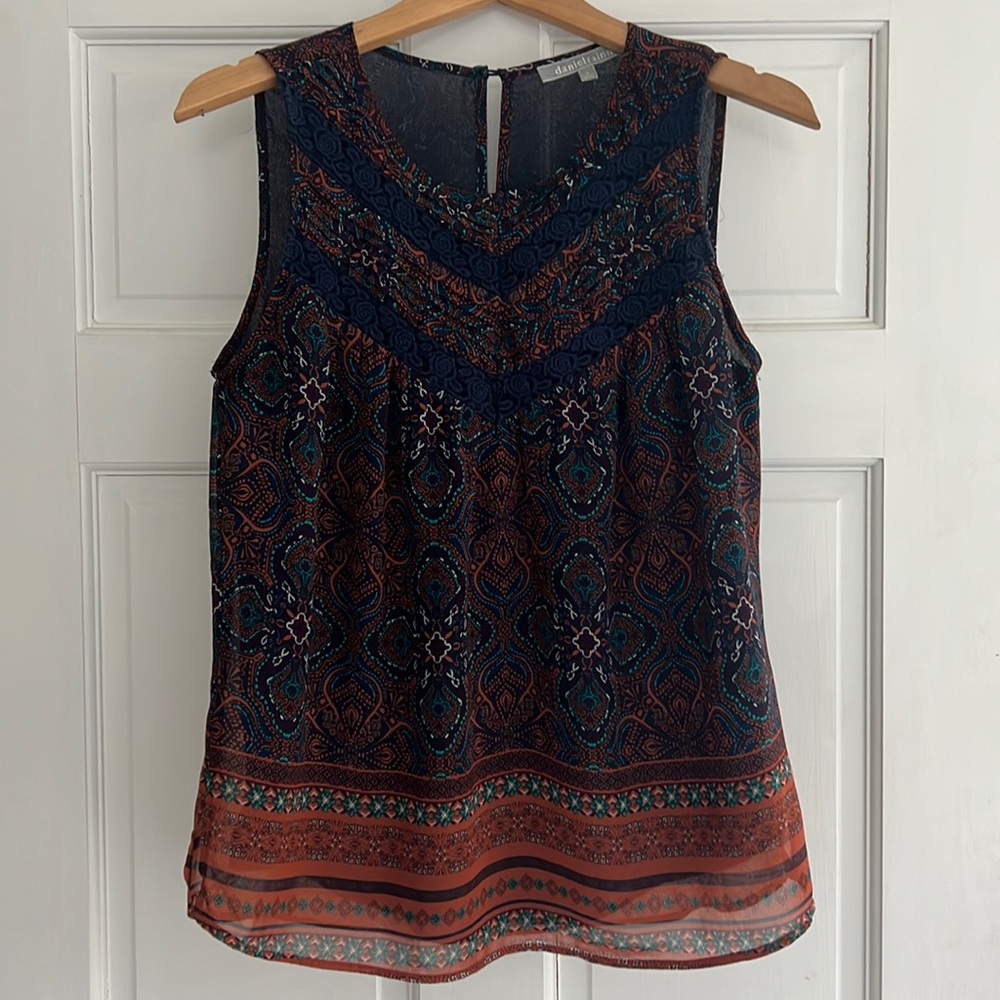 Jewel-toned tank